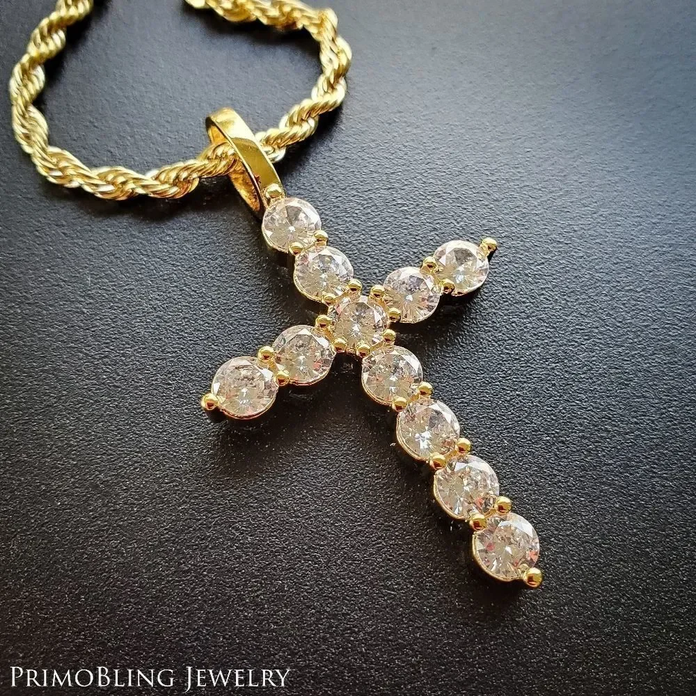 Diamond Cross Necklace